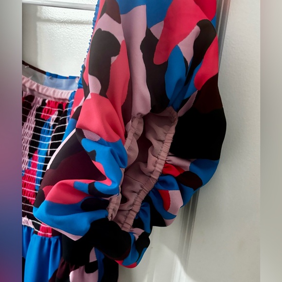 CROSBY BY MOLLIE BURCH Women's Boutique Blue Goldie Maxi Dress XS - Picture 13 of 15